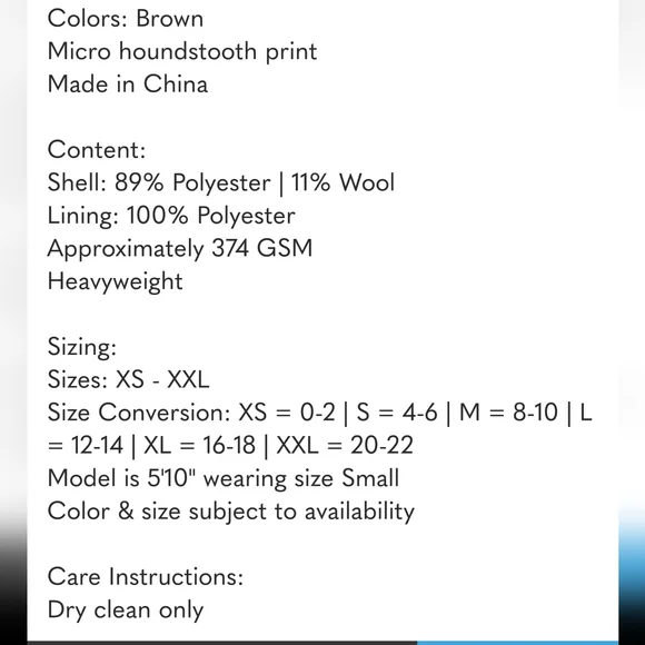 BERNARDO PLAID COAT - Picture 6 of 6